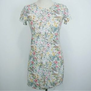 Generation Love Pretty Holly T-Shirt Dress Women's Size M Floral Short Sleeve